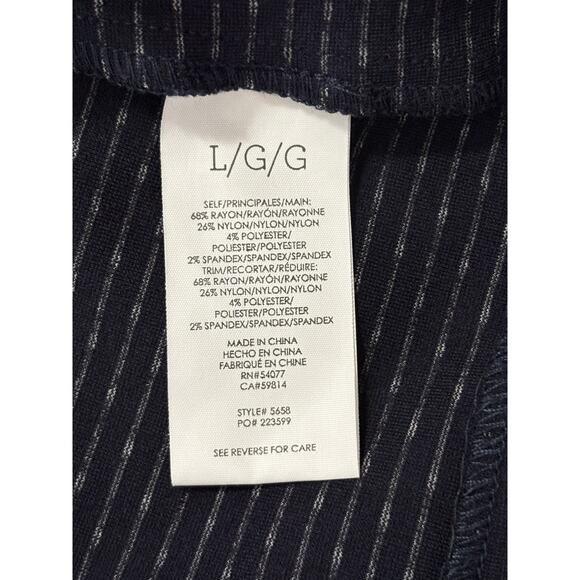 CAbi Carriage Jacket Coat 5658 Women's Large Navy Unlined Polka Dot Nautical - Picture 9 of 9